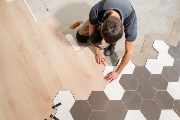 Flooring installation services in Geneseo